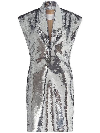 Sequin-Embellished Dress