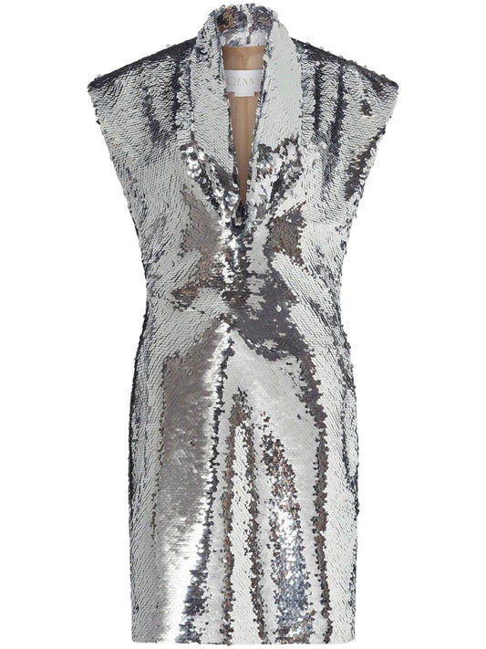Sequin-Embellished Dress