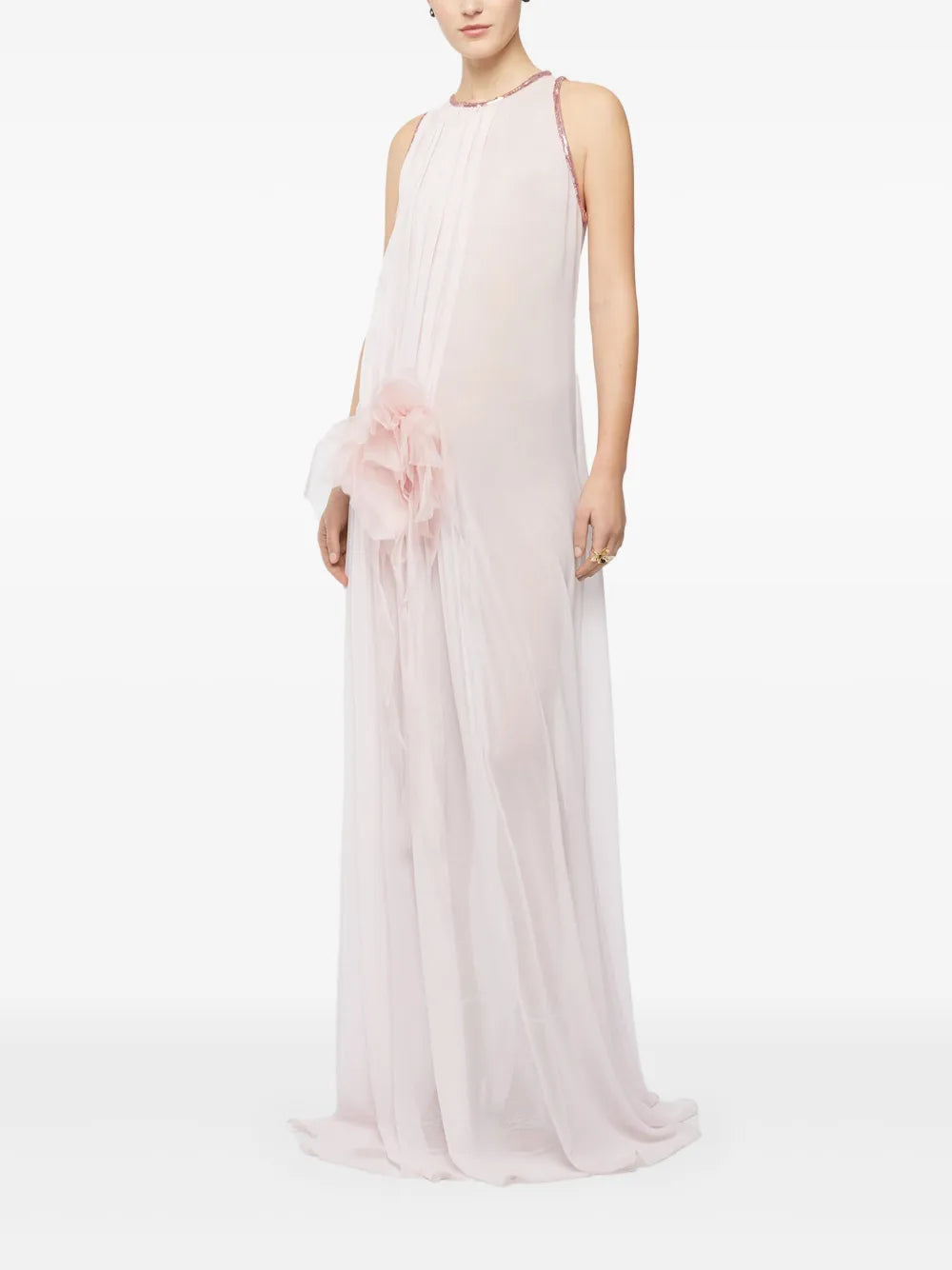 Embroidered Maxi Dress