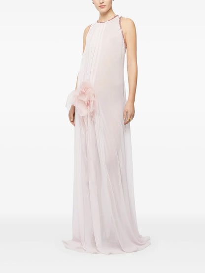 Embroidered Maxi Dress