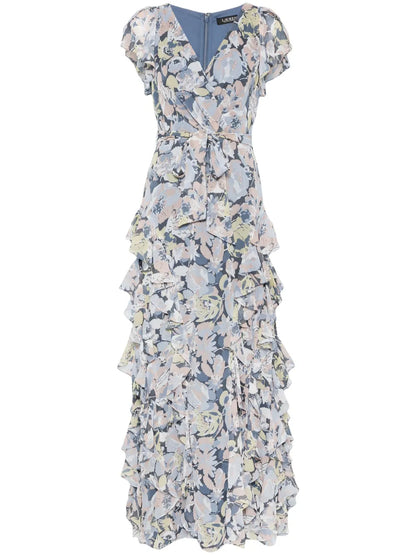 Floral-Print Maxi Dress