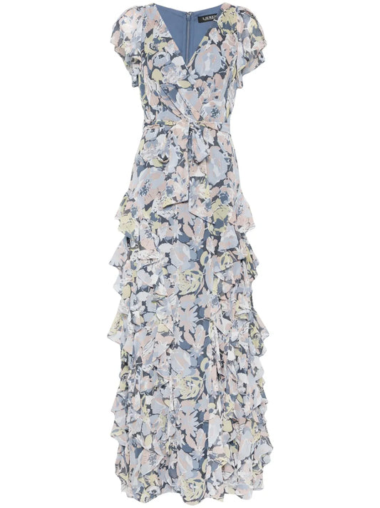 Floral-Print Maxi Dress