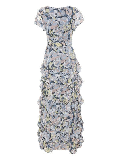 Floral-Print Maxi Dress