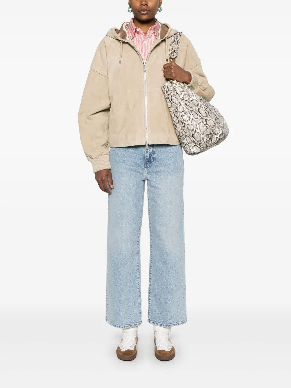 Hooded Bomber Jacket