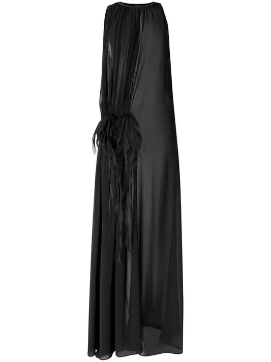 Semi-Sheer Maxi Dress