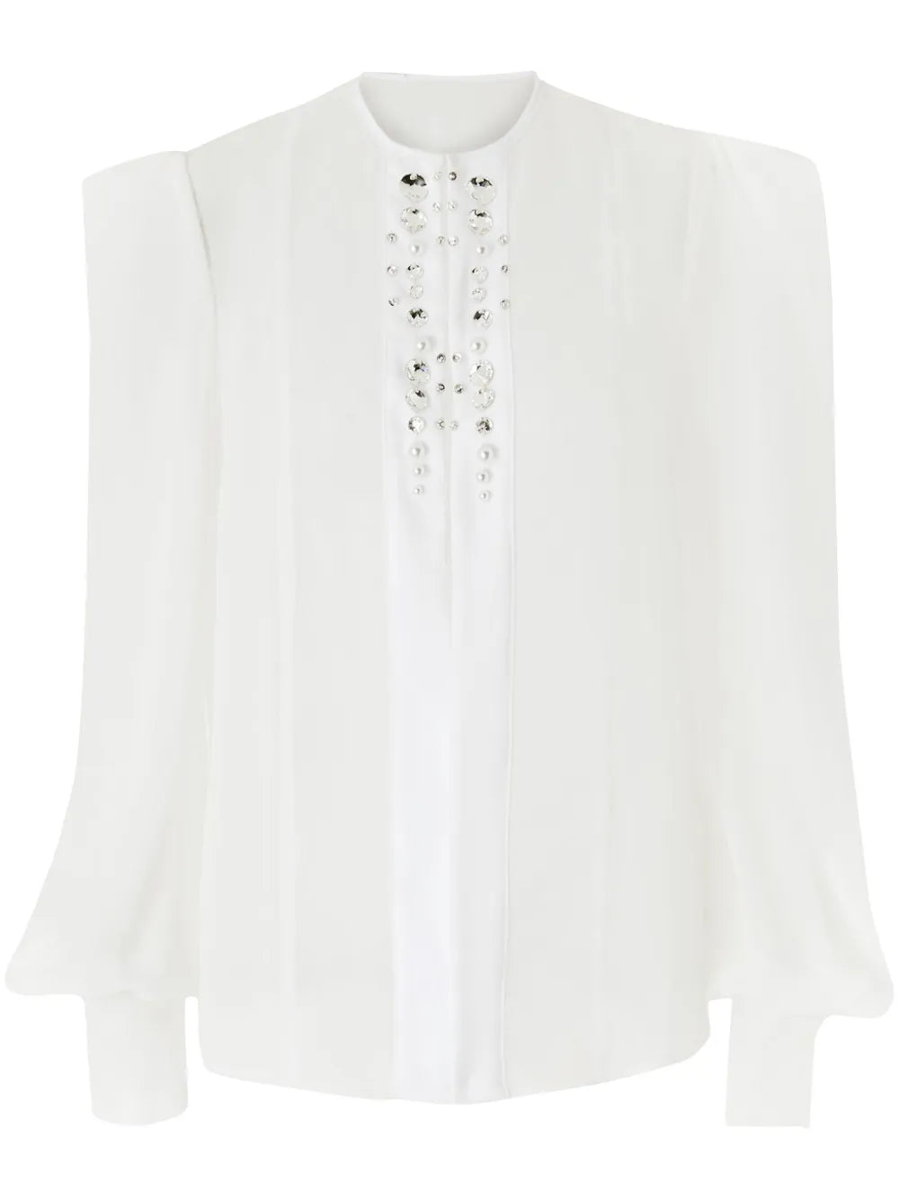 Bead-Embellished Blouse
