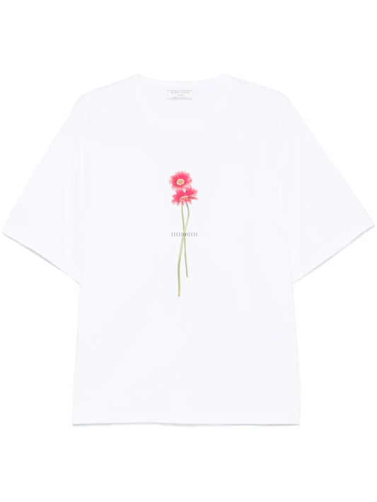 Daisy-Print T-Shirt