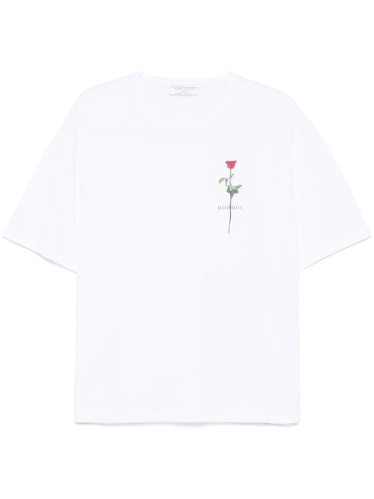 Rose-Print T-Shirt