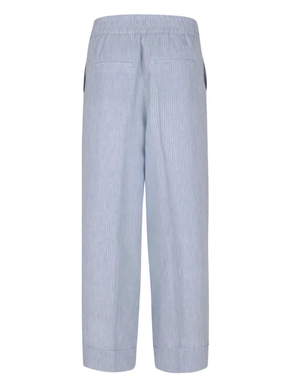 Pintuck-Detailing Trousers