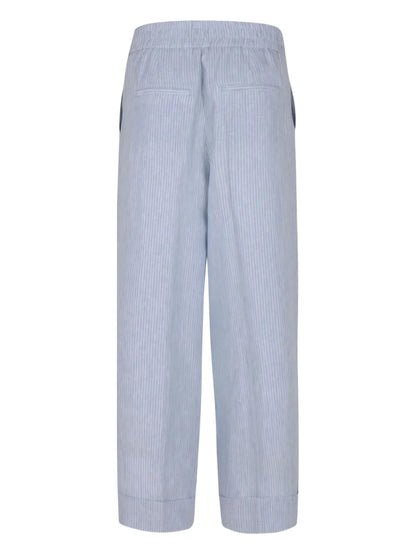 Pintuck-Detailing Trousers