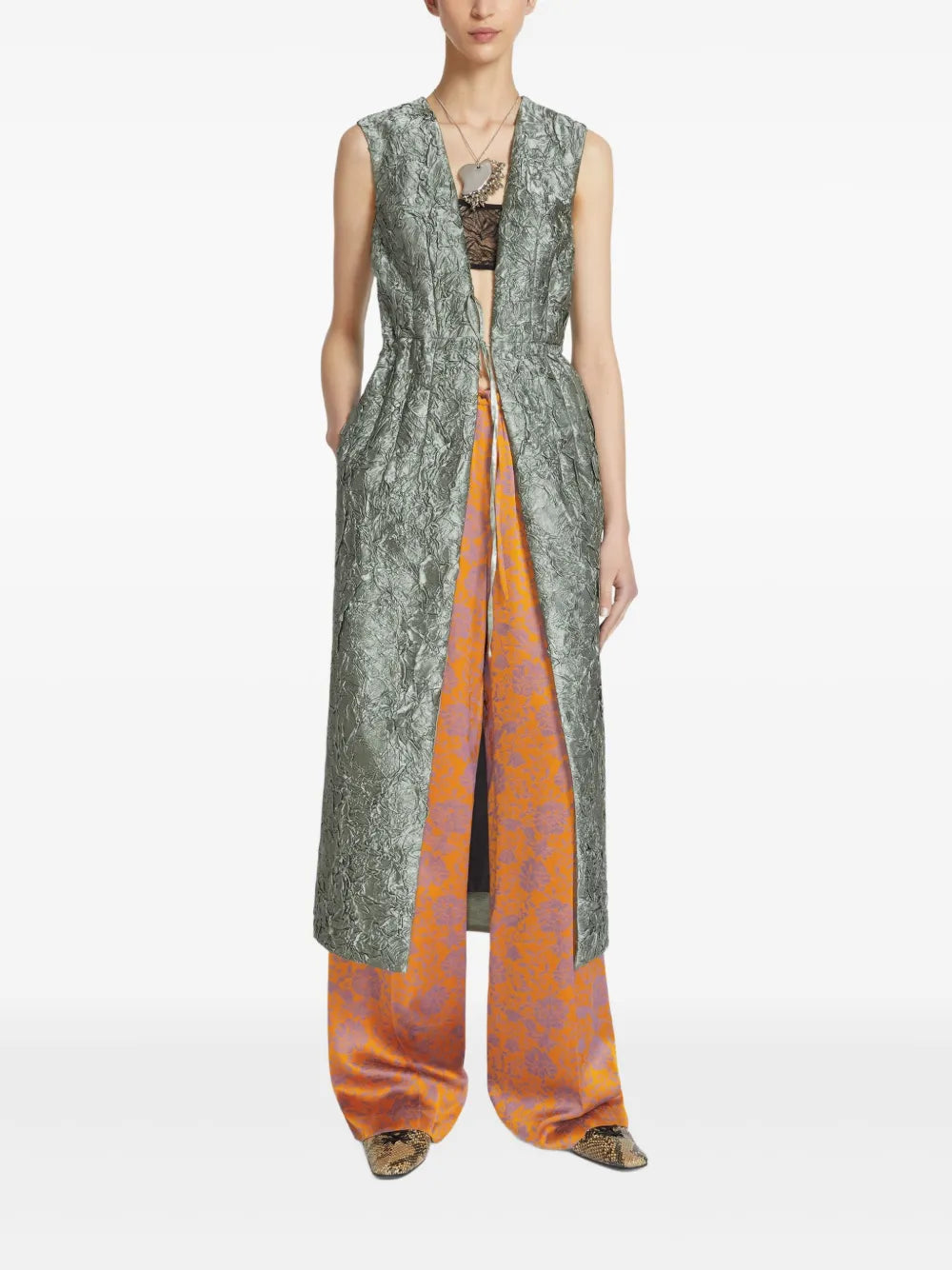 Sleeveless Coat