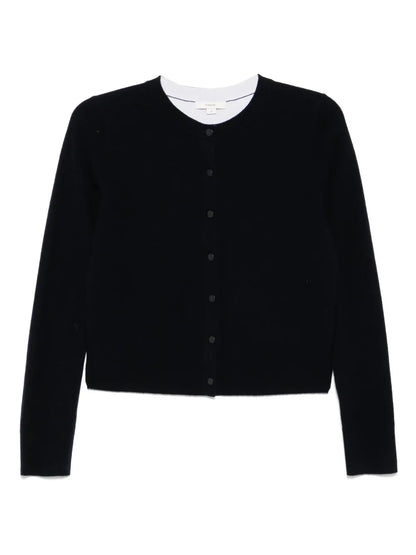 Tipped Half Moon Cardigan