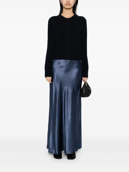 Tipped Half Moon Cardigan