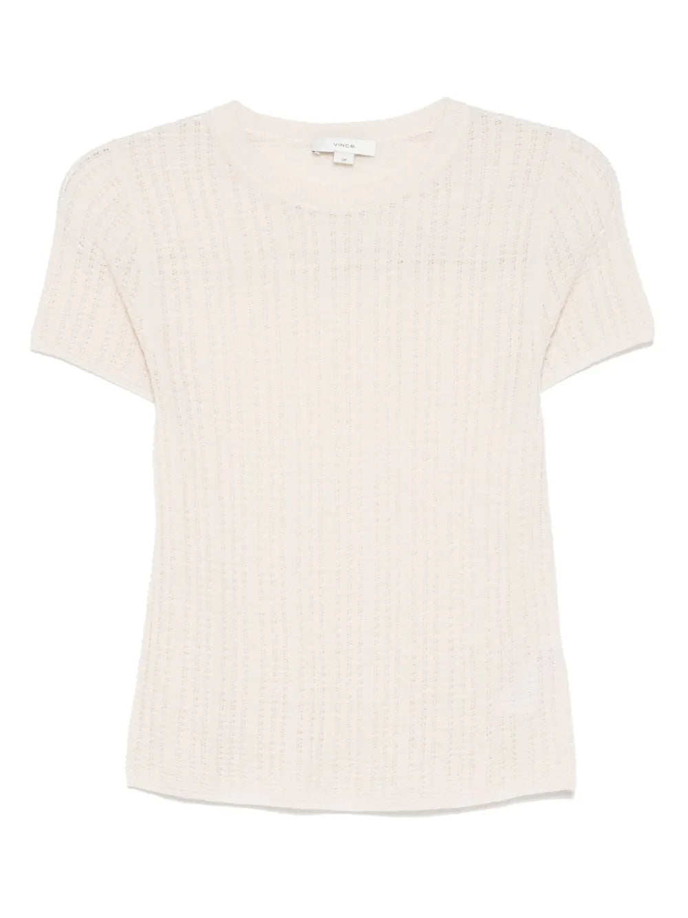 Waffle-Knit T-Shirt