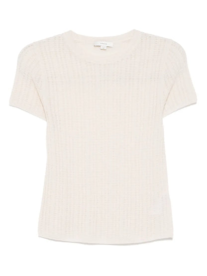 Waffle-Knit T-Shirt