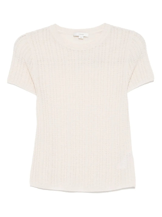 Waffle-Knit T-Shirt