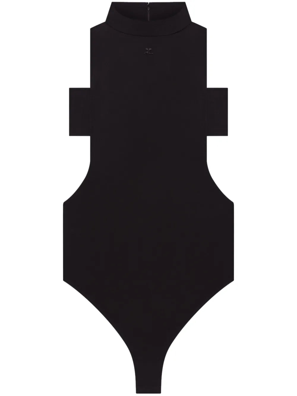 Mock-Neck Bodysuit