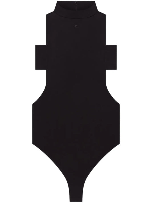 Mock-Neck Bodysuit