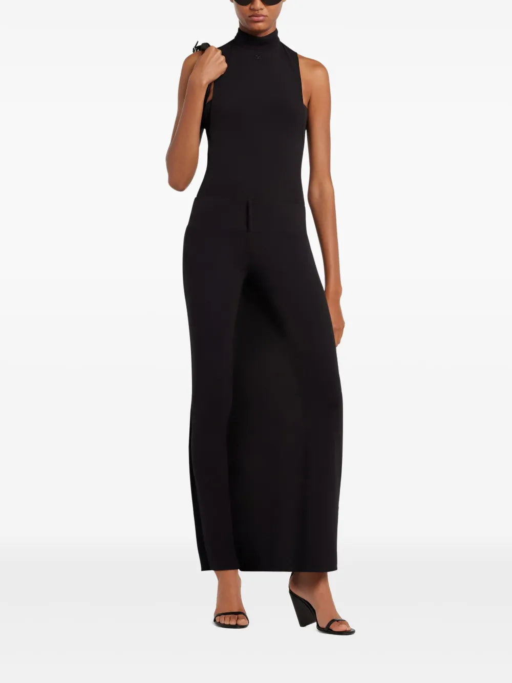 Mock-Neck Bodysuit