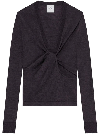 Twist-Detail Jumper