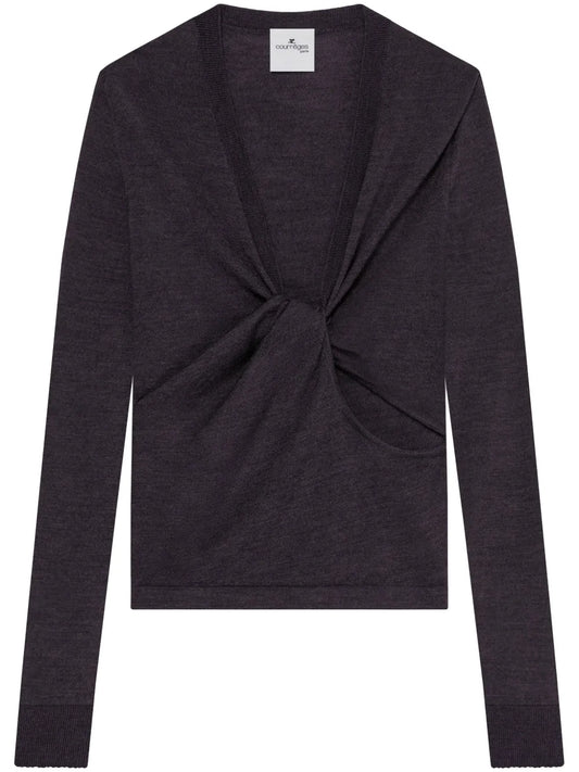 Twist-Detail Jumper