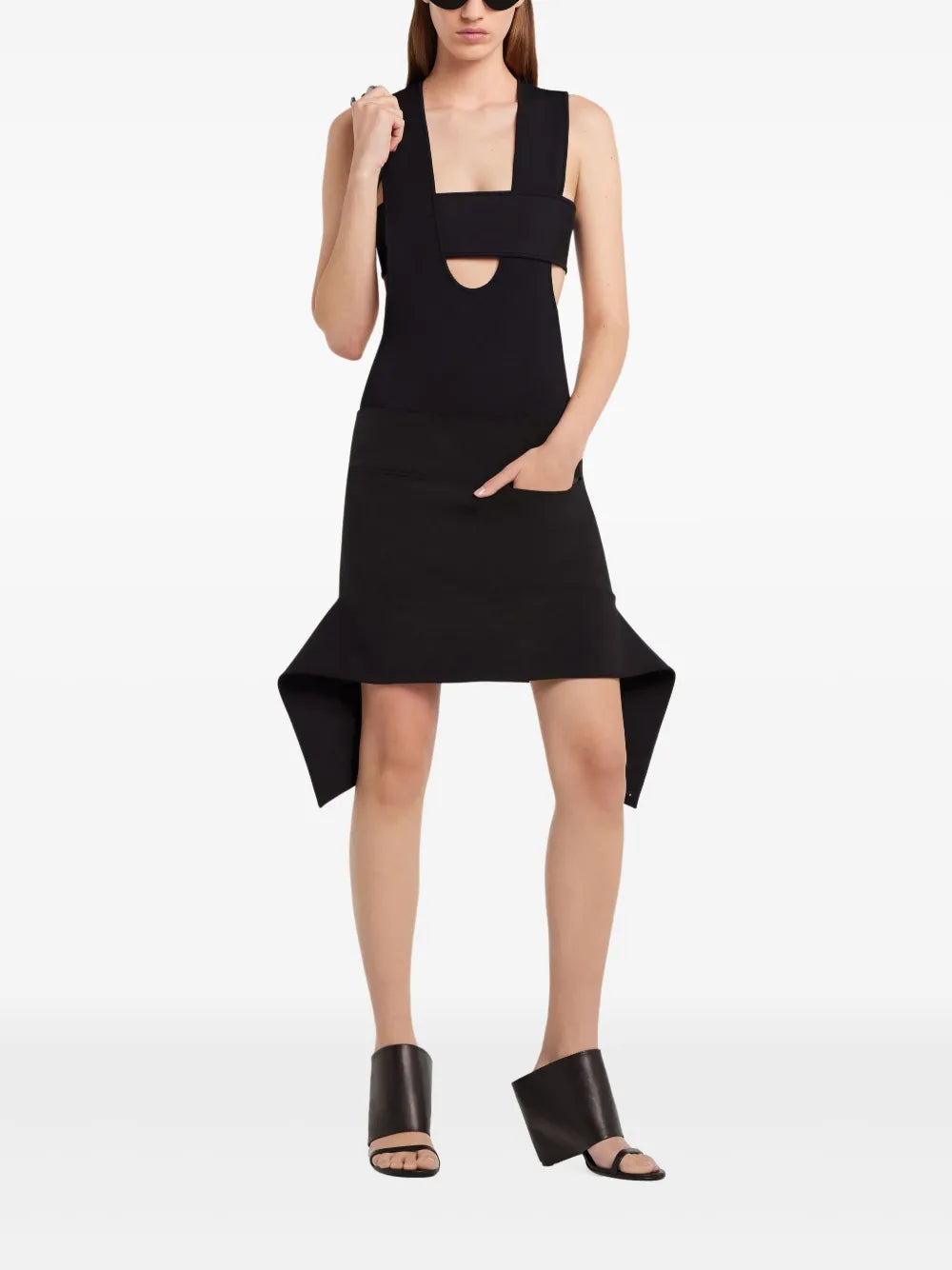 Belted Mini Skirt