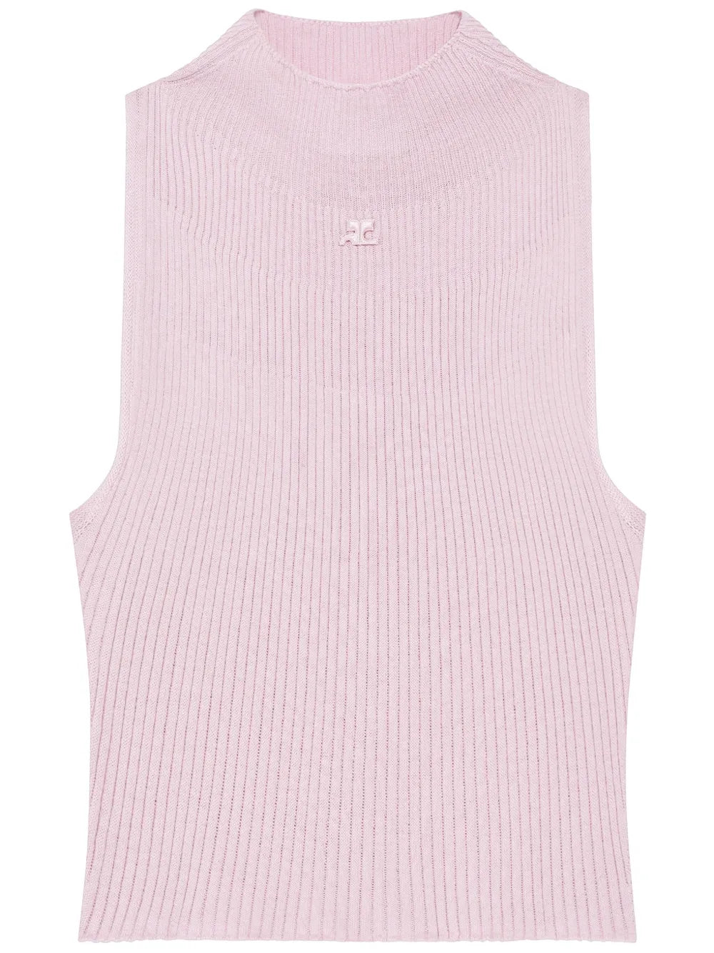 Mock-Neck Tank Top