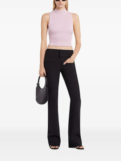 Mock-Neck Tank Top
