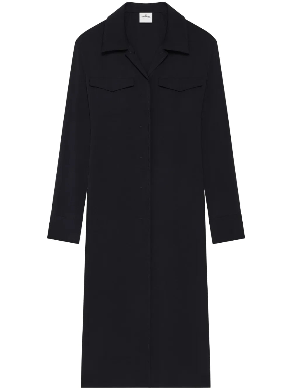 Two-Pocket Midi Dress