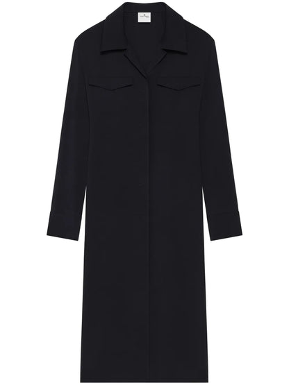 Two-Pocket Midi Dress