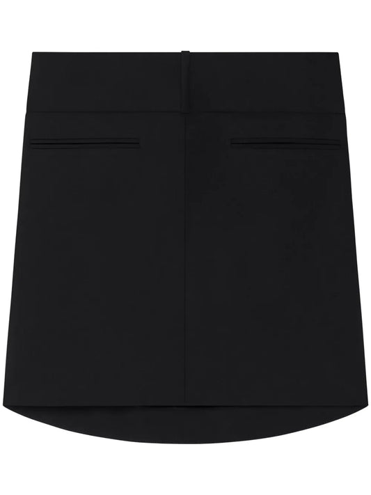 Oblique Mini Skirt