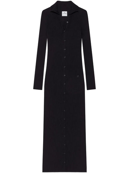 Button-Down Midi Dress