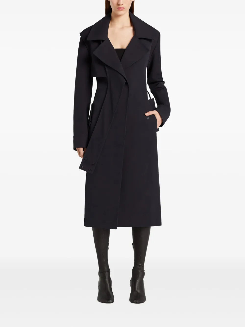 Twist Trench Coat