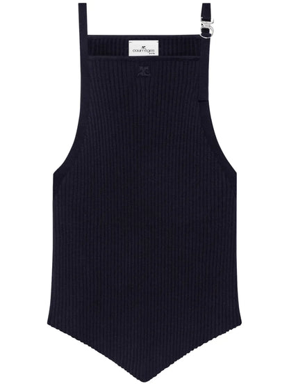 Pointy-Hem Tank Top