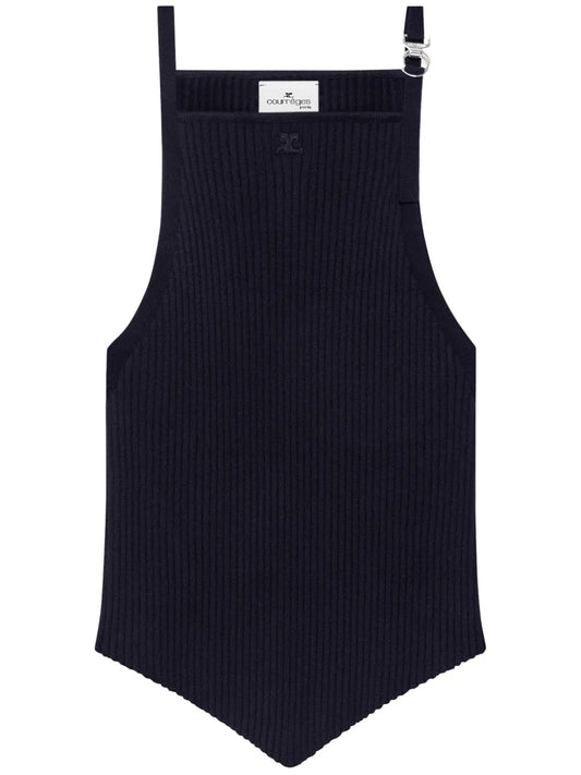 Pointy-Hem Tank Top