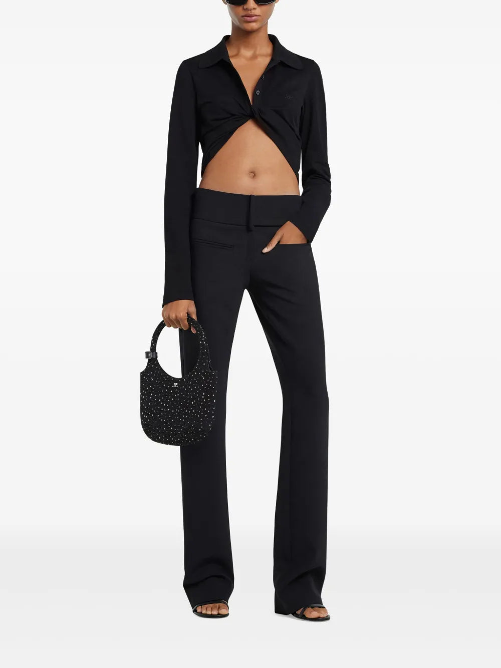 Twist-Detailing Top