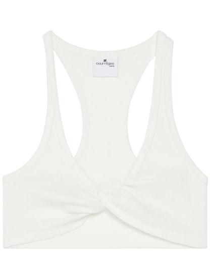Twist-Detailing Top