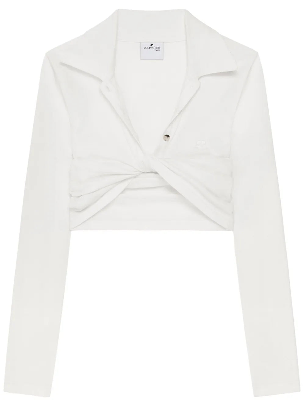 Twist-Detailing Shirt