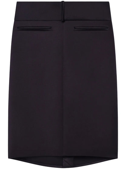 Oblique Midi Skirt