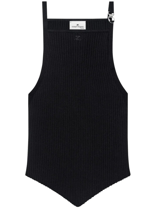 Pointy-Hem Tank Top