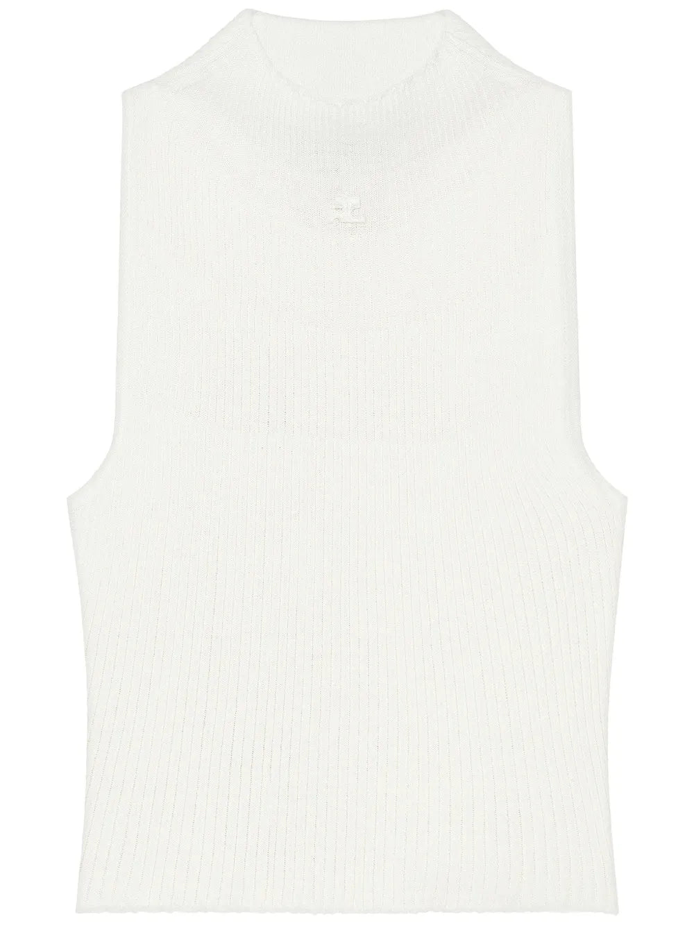 Cropped Ribbed Tank Top