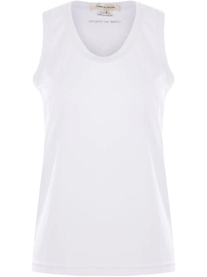 Branded Sleeveless T-Shirt