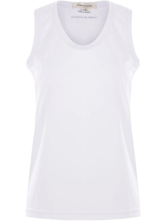 Branded Sleeveless T-Shirt