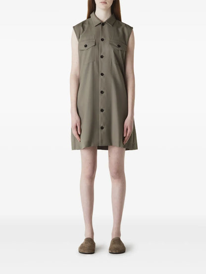 Wool-Blend Dress