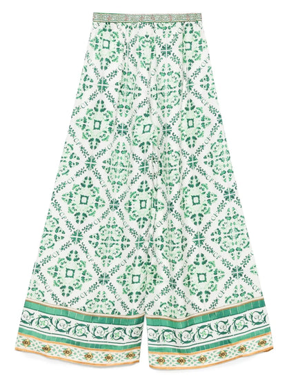 Corridor Of Calm Palazzo Trousers
