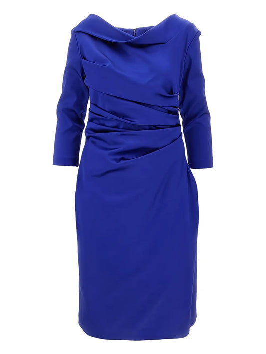 Draped Midi Dress