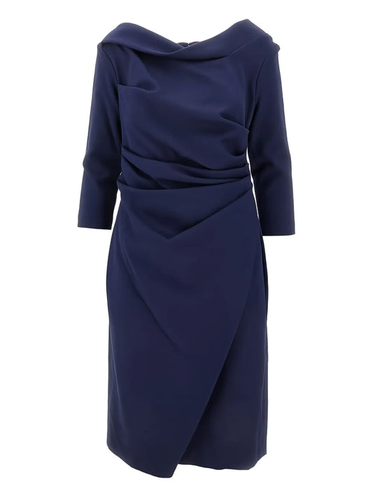 Asymmetrical Draped Dress