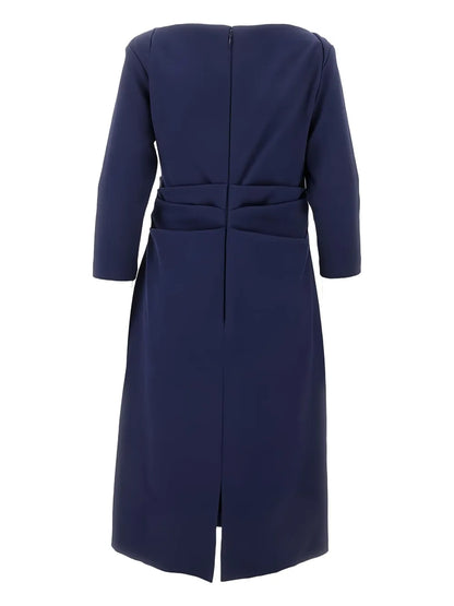 Asymmetrical Draped Dress