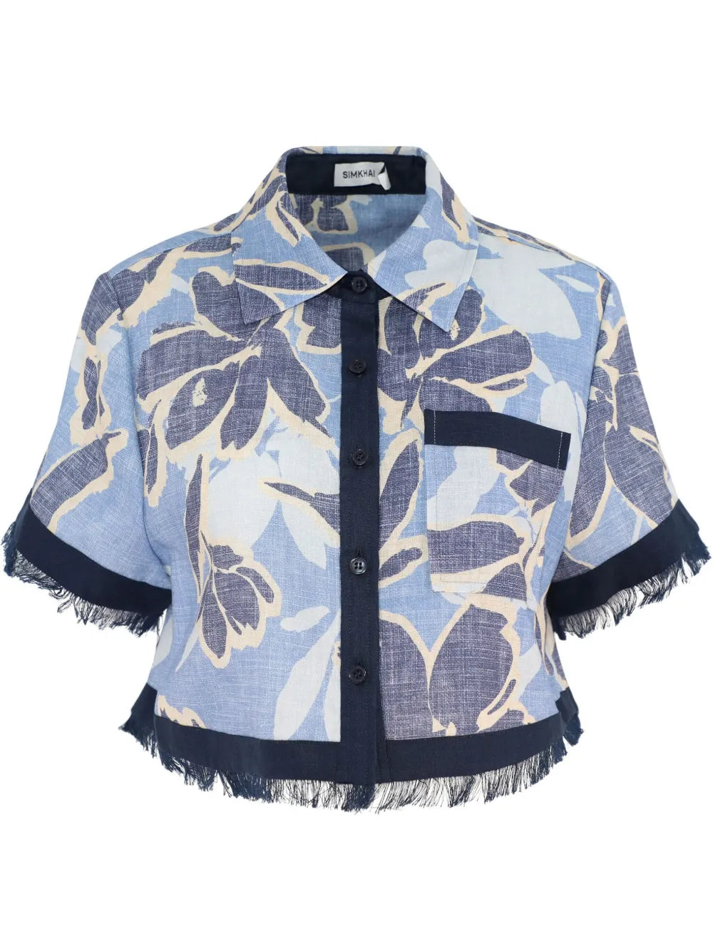 Floral-Print Shirt