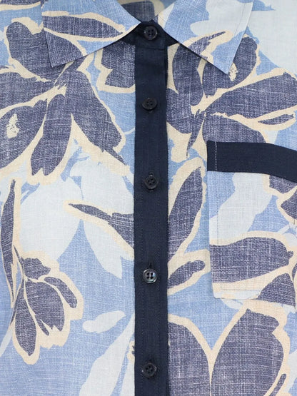 Floral-Print Shirt